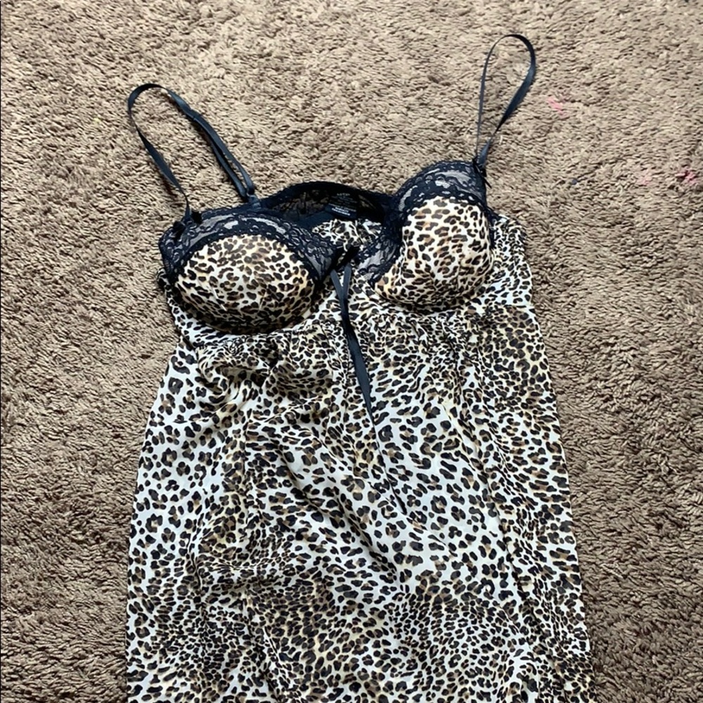 Leopard Print Nightgown